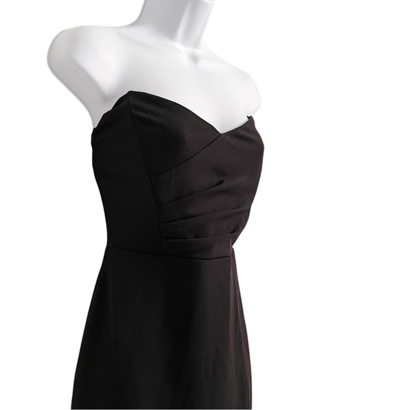 Lulus Iconic Arrival Black Strapless Bustier Bodycon Knit Midi Dress Size M NWT - Picture 7 of 14